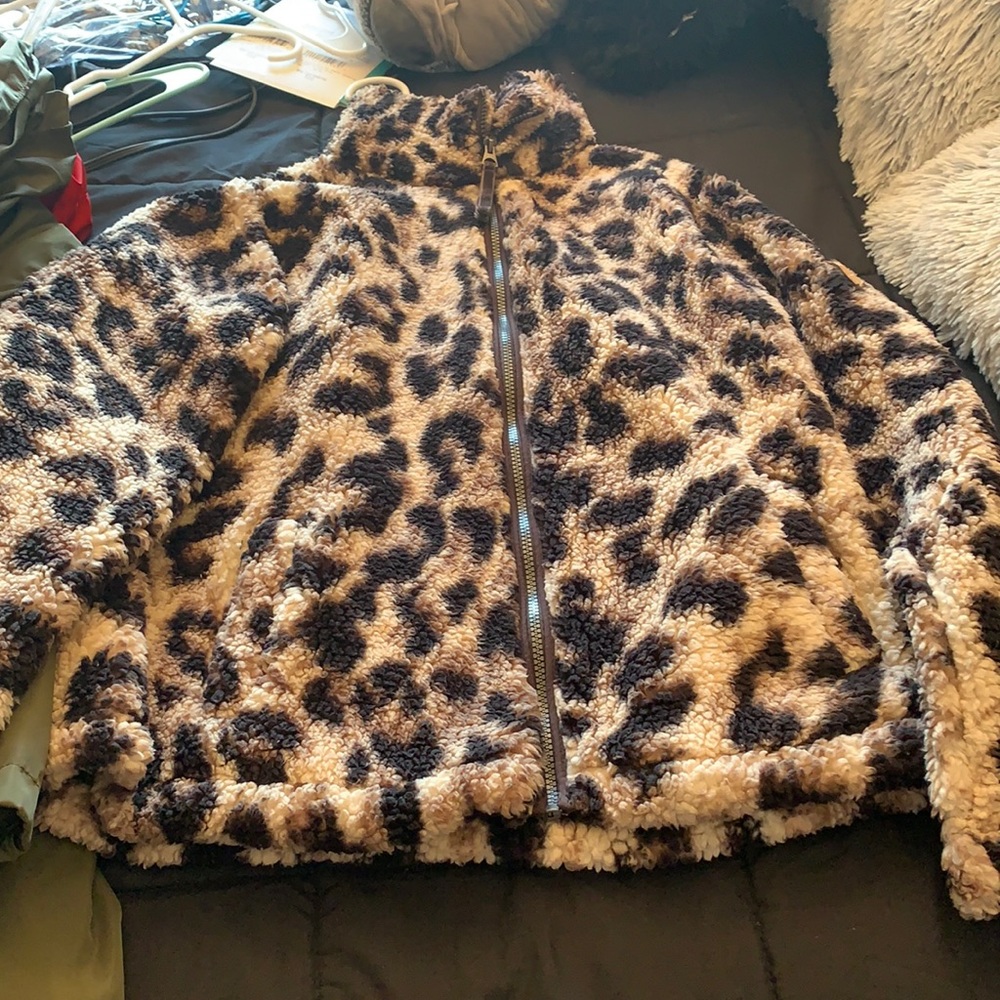 Fluffy jacket